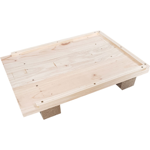 beehive floor assembled