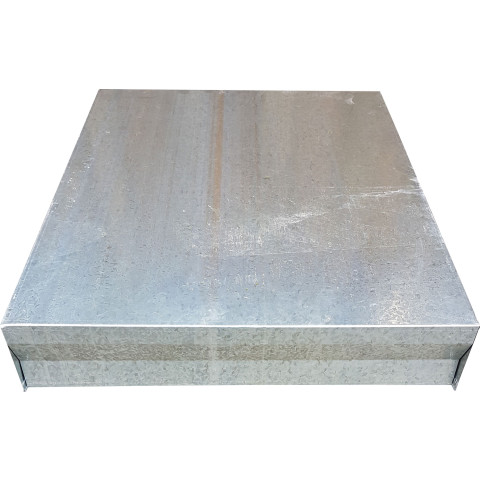 Galvanised Bee Hive Lid - .55mm image